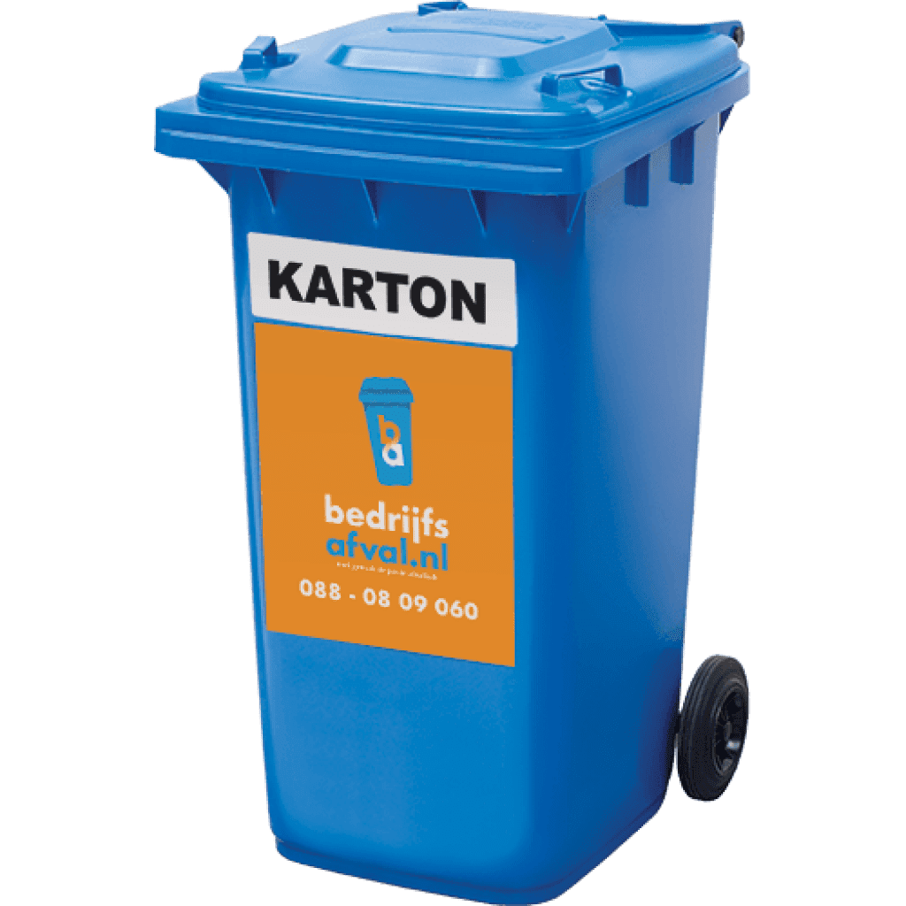 Papiercontainer voor optimale recycling Bedrijfsafval.nl