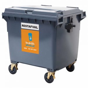 Restafval 1100 liter