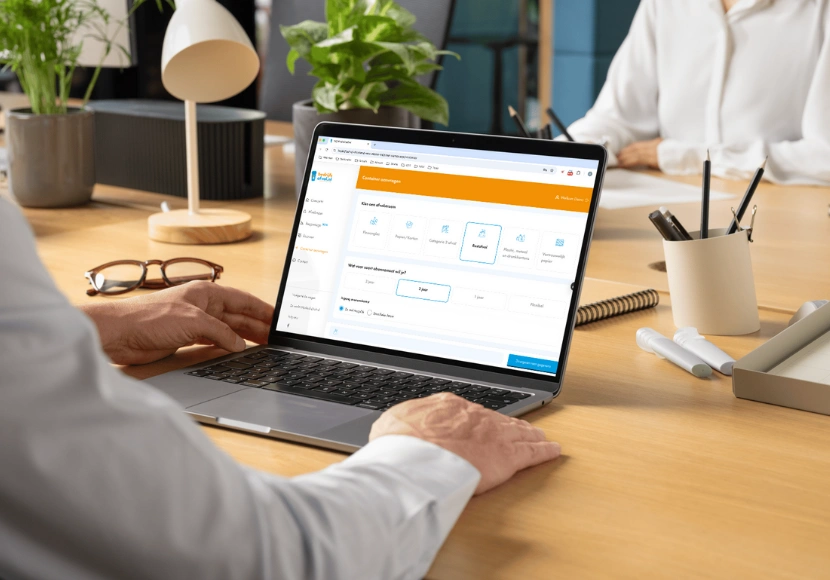 Voor MijnBedrijfsafval kun je eenvoudig zelf een account aanvragen Voor MijnBedrijfsafval kun je eenvoudig zelf een account aanvragen