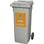 Productfoto Archiefvernietiging container 140 liter