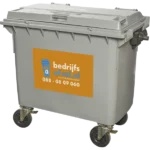 Productfoto Archiefvernietiging container 660 liter