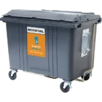 Productfoto restafval container 1700 liter